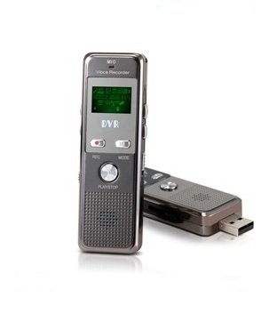 Professional FM 8GB Diktiergerät mit Tonerkennung