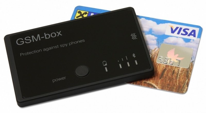GSM-box II, Warngerät gegen Spionagehandys - inkl. Rauschgenerator