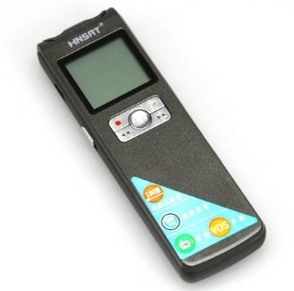 Professionelles Diktiergerät mit externem Mikrofon HNSAT DVR-308A