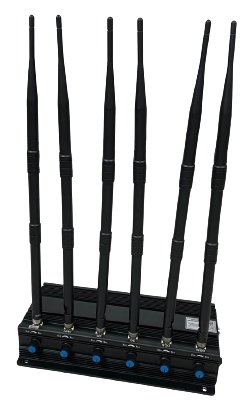 6 Antennen PROFI Störsender für GSM/DCS/3G/4G/WIFI/GPS-Signale