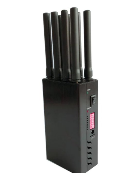 8 Tragbarer Antennenstörsender GSM/DCS/3G/4G/4G LTE/GPS/WIFI