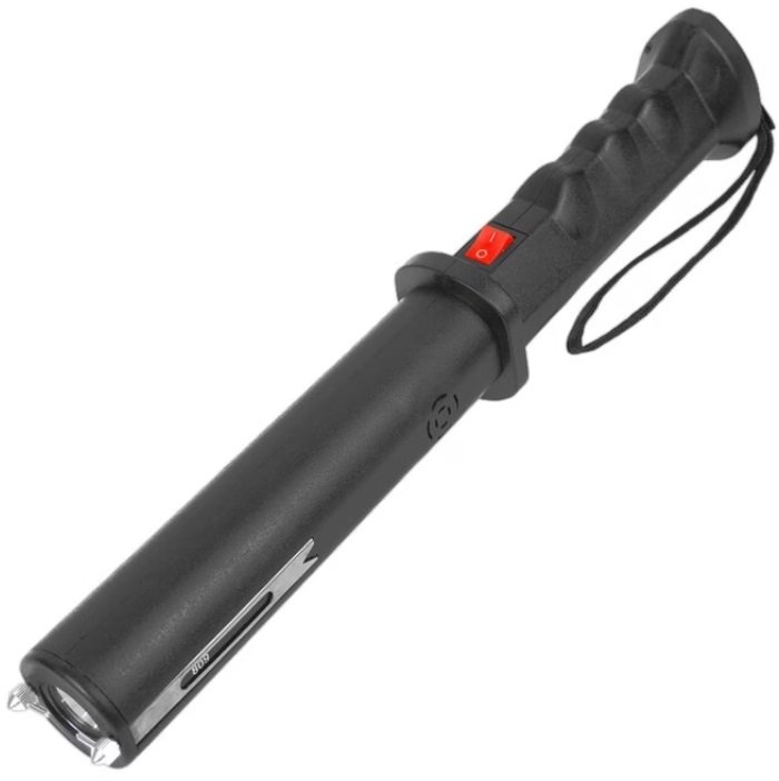 Taschenlampe mit Elektroschocker und Sirene 809