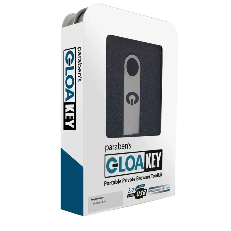 Cloakey tragbarer privater USB browser