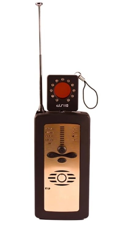 Multifunktionsdetektor für GSM-Abhörgeräte und versteckte Kameras All in one