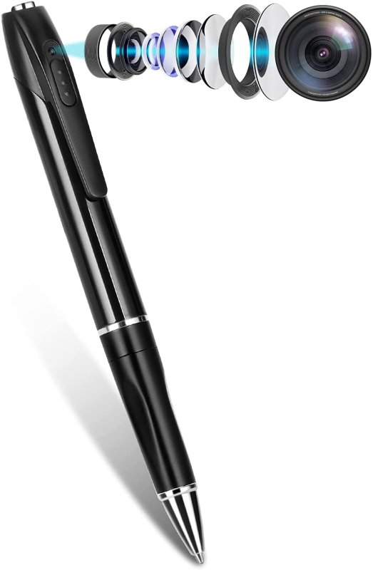 Professioneller Spionagestift mit HD-Kamera + 32 GB Speicherkarte GRATIS!
