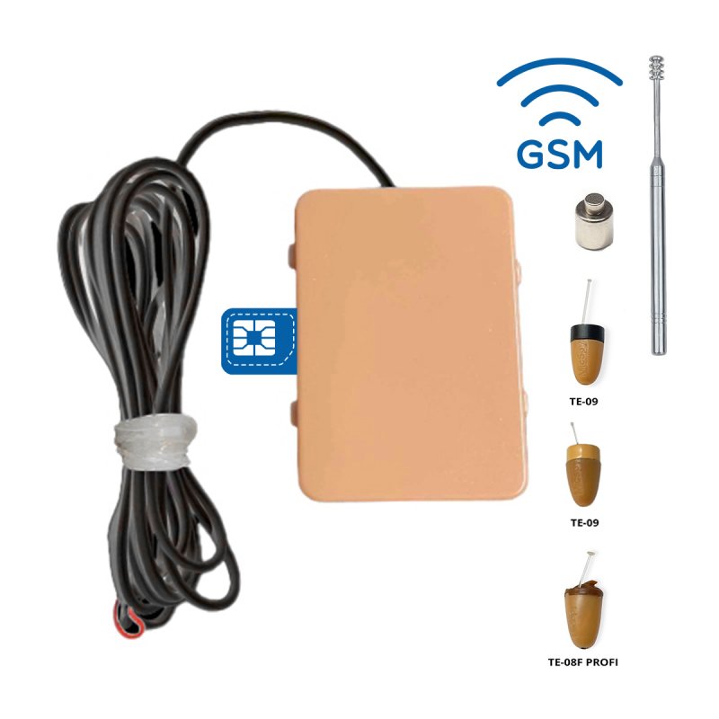 Hörer + GSM-Schleife mit 10W Verstärker