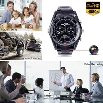 Spy Uhr mit Full HD-Kamera mit Nachtsicht