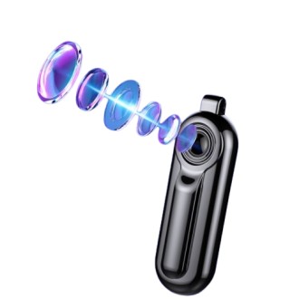 Mini tragbare Full-HD-Kamera mit Diktiergerät und Clip zur Befestigung