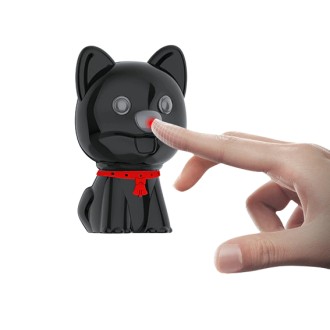 Mini-Diktiergerät, versteckt in einem Anhänger in Form eines Hundes E300