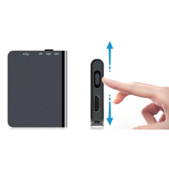 Ultraflacher professioneller Mini-Voicerecorder Q61