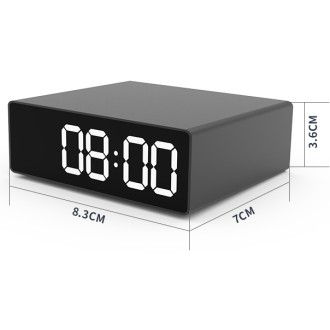 HD-Wi-Fi-Kamera in der Digitaluhr mit Nachtsicht und Bewegungserkennung