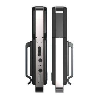 Tragbare rotierende Mini-Körperkamera mit LED-Anzeige, SOS-Lampe und Nachtsicht