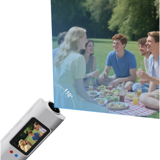 2.7K Ultra HD Mini WiFi Kamera mit Brille