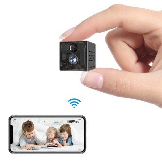 2K Wifi Minikamera mit IR Nachtsicht und PIR Sensor
