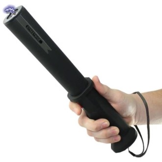 Taschenlampe mit Elektroschocker und Sirene 809
