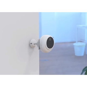 Weiße kabellose Wi-Fi-Kamera WFM2