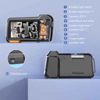 Endoskopische Kamera 1080P mit 5 m Kabel