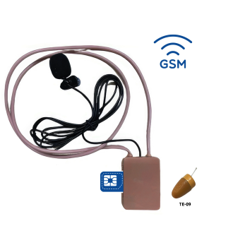 GSM-Schleife 10W mit externem Mikrofon + Spionhörer