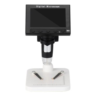 LED-Digitalmikroskop mit Kamera und 4,3"-Display mit 50–1000× Vergrößerung