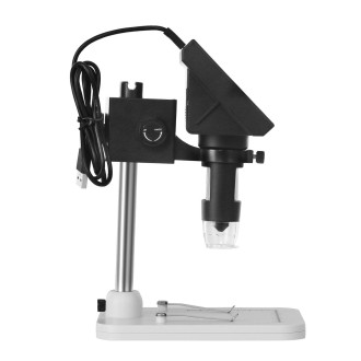 LED-Digitalmikroskop mit Kamera und 4,3"-Display mit 50–1000× Vergrößerung
