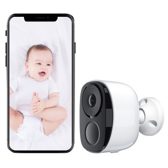 Mini-WiFi-Sicherheitskamera mit Bewegungserkennung und Nachtsicht BW4