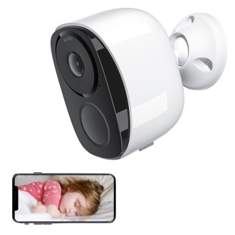 Mini-WiFi-Sicherheitskamera mit Bewegungserkennung und Nachtsicht BW4