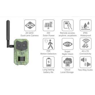 Fotofalle mit Dualobjektiv H9