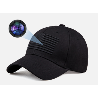Basecap mit versteckter Full HD WiFi-Kamera