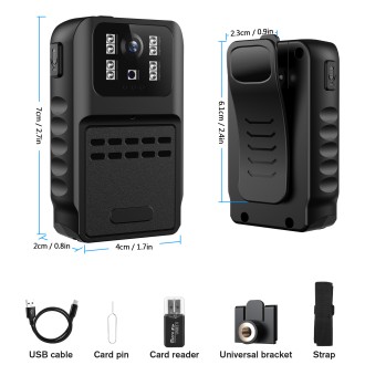 Bodycam 880 Mehrzweck-Körperkamera