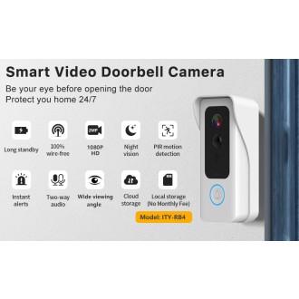 Wi-Fi Doorbell - Türklingel ITY-RB4(2MP)