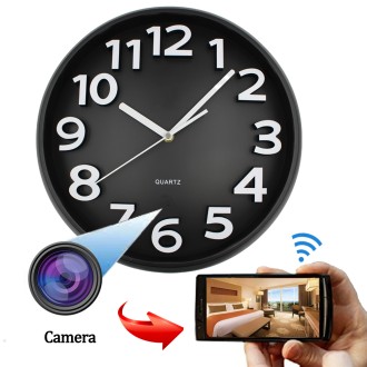 WiFi-Kamera in der Wanduhr