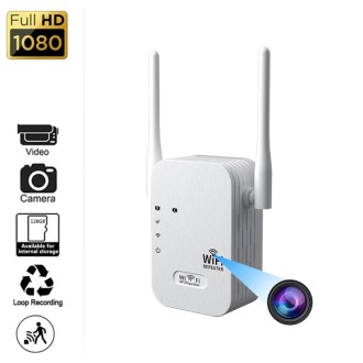 WiFi-Signalverstärker mit versteckter 4K-WiFi-Kamera