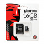 16 GB Speicherkarte Mikro-Sd Karte Kingston + SD Adapter, KLASSE 10