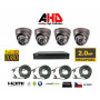 4 kanal Kamera Set 2Mpx 4AHD-2