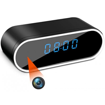 Versteckter HD Mini Kamera Digital Uhr - Live Stream mit dem Handy -  Nachtsicht
