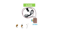 GSM-Schleife 10W mit externem Mikrofon + Spionhörer