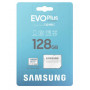 128 GB Micro-SD-Speicherkarte Samsung EVO Plus + SD-Adapter, CLASS 10